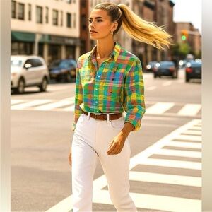 Polo by Ralph Lauren Tropical Button Down Shirt